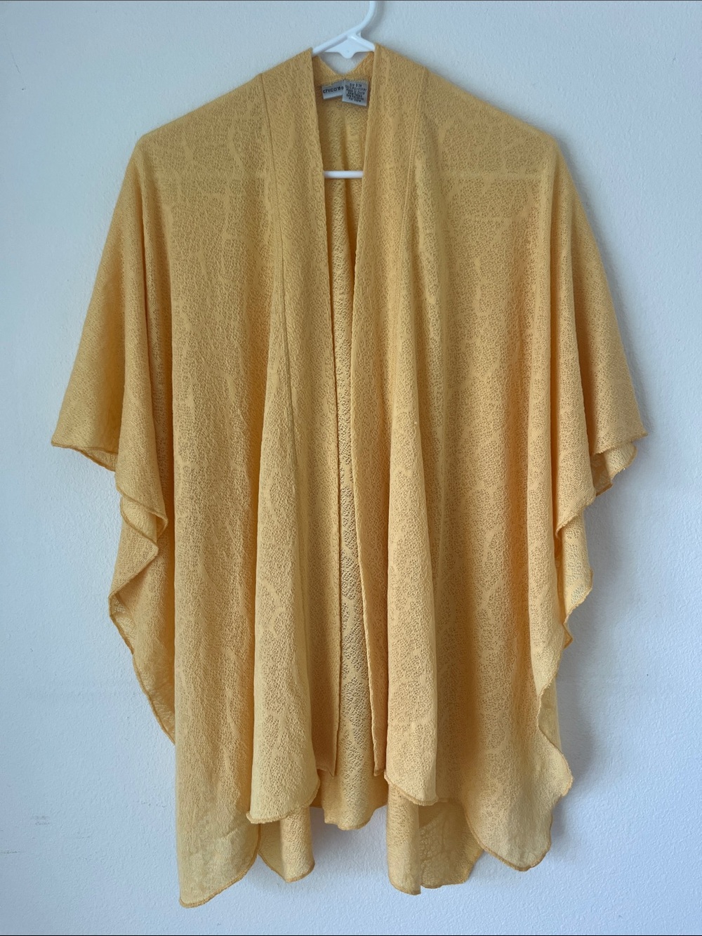 Chico’S Kimono Cover Up One Size